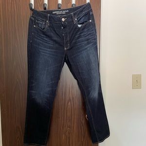 American Eagle Dark blue jeans!